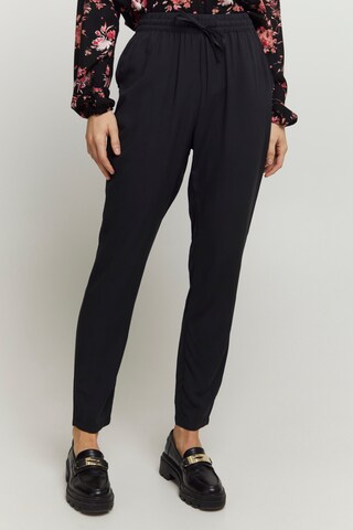 b.young Tapered Pants 'JOELLA' in Black: front