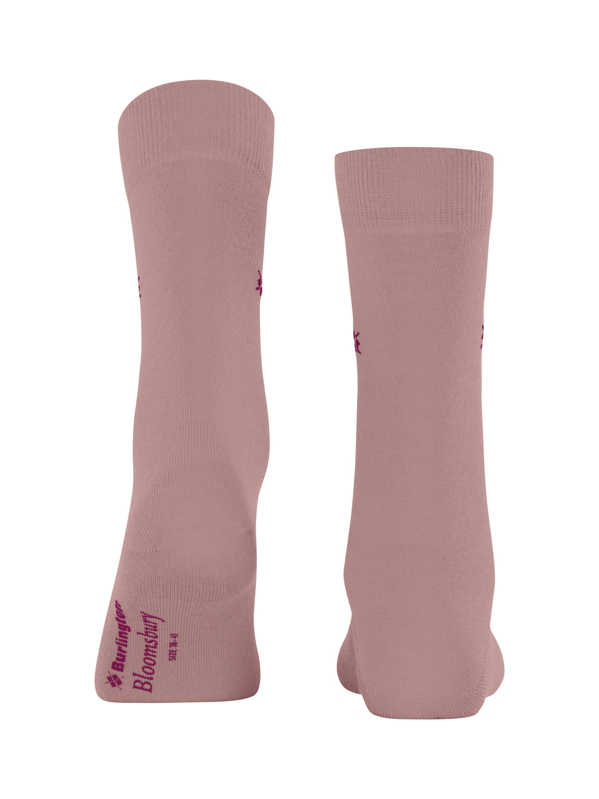 BURLINGTON Socks 'Bloomsbury' in Pink