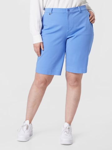 Pantalon chino 'REALEEN' Lauren Ralph Lauren Plus en bleu : devant