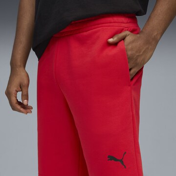Regular Pantalon de sport 'AC Milan FtblEssentials' PUMA en rouge