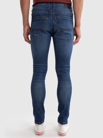 Skinny Jeans 'Olsan' di BIG STAR in blu
