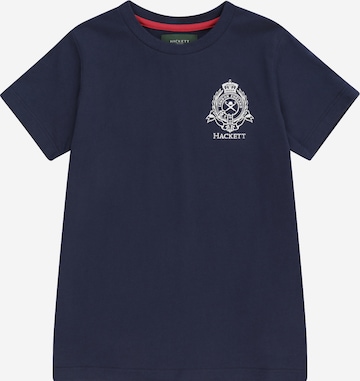 T-Shirt Hackett London en bleu : devant