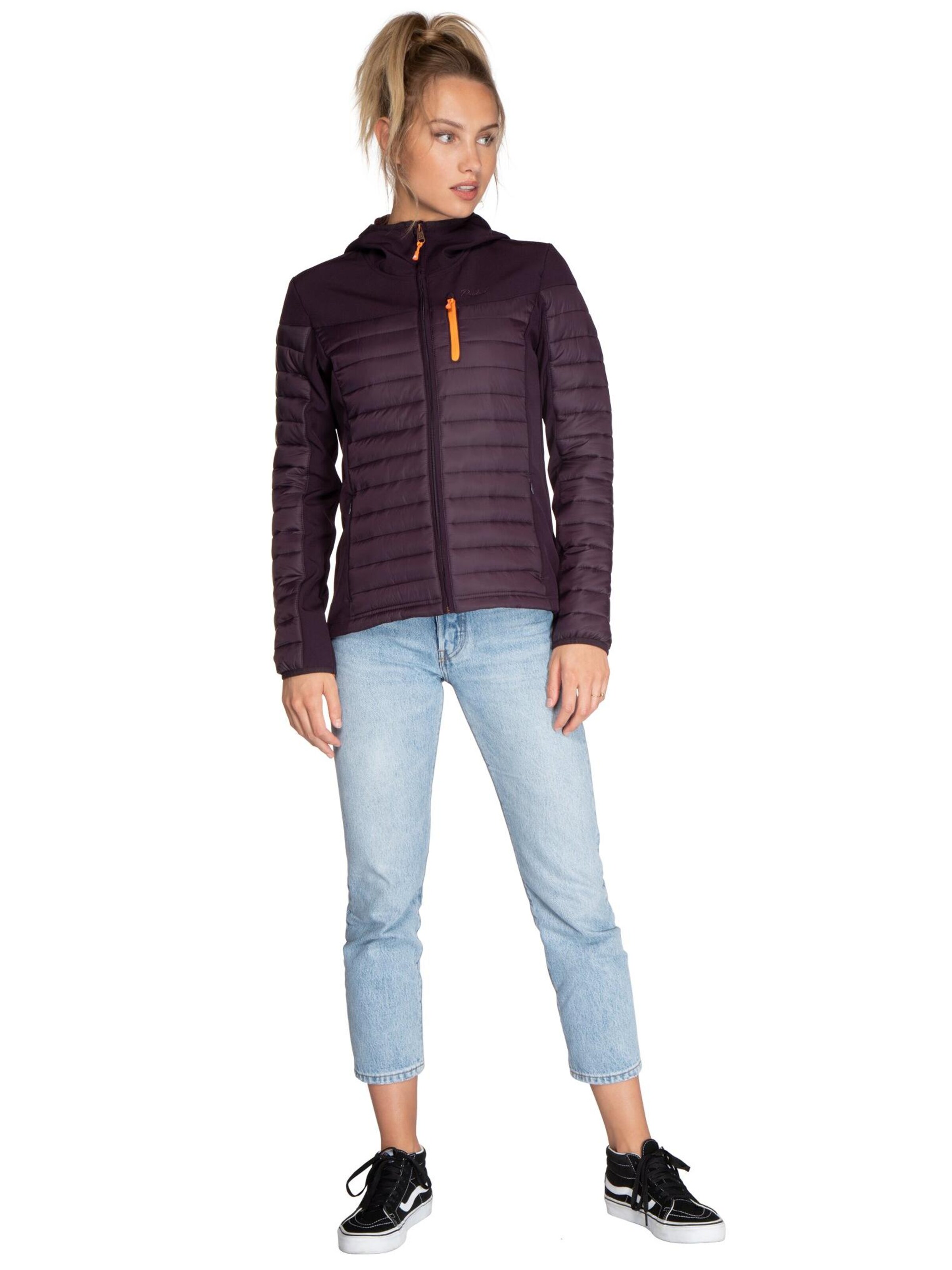 PROTEST Winter Jacket 'AALIYAH' in Purple