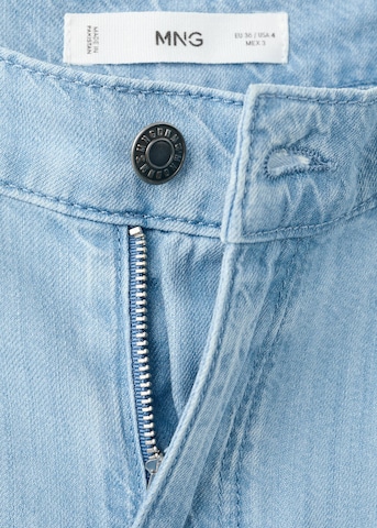 MANGO Wide Leg Jeans 'Eva' in Blau