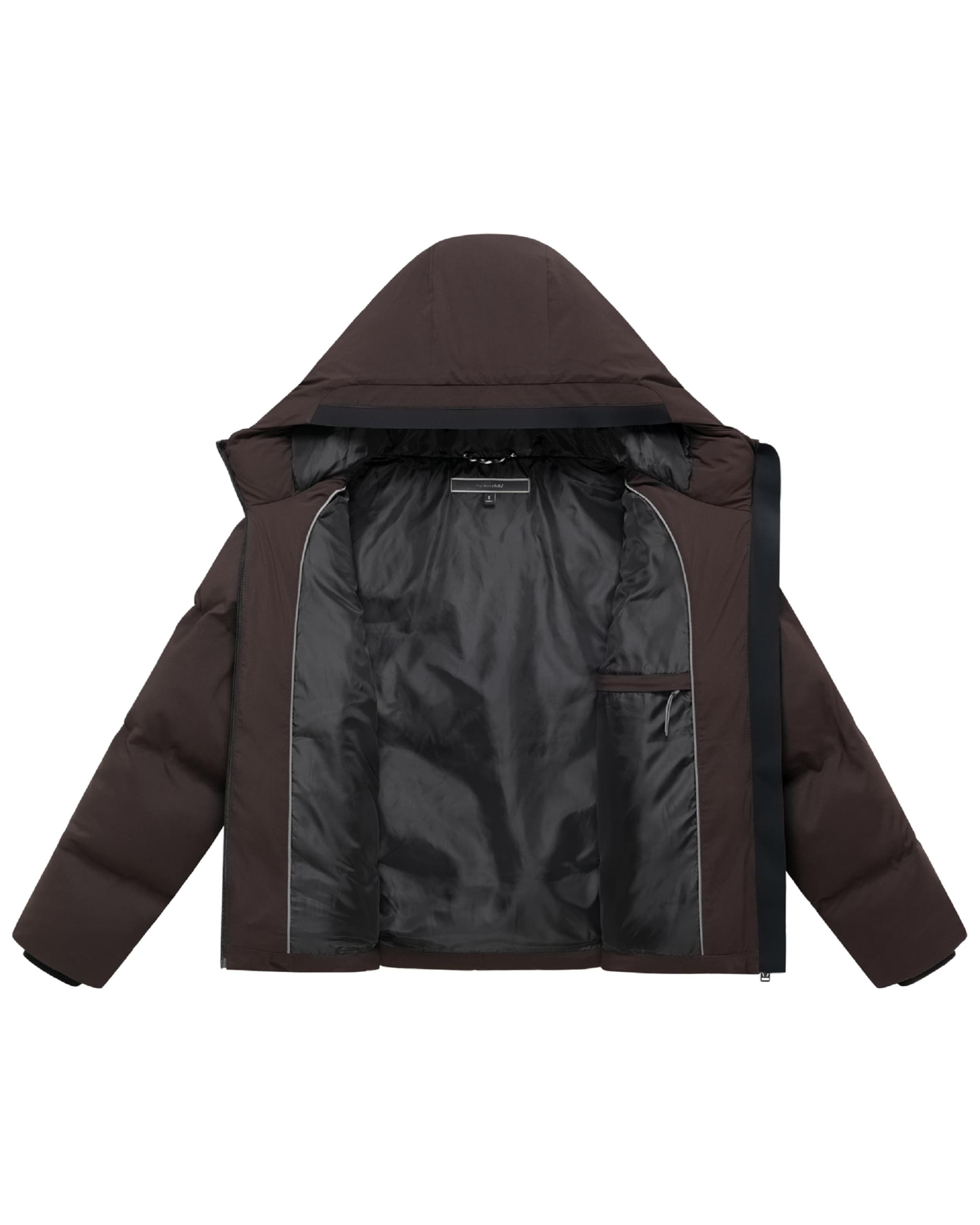 MARIKOO Winterjas 'Paddie 16' in Bruin