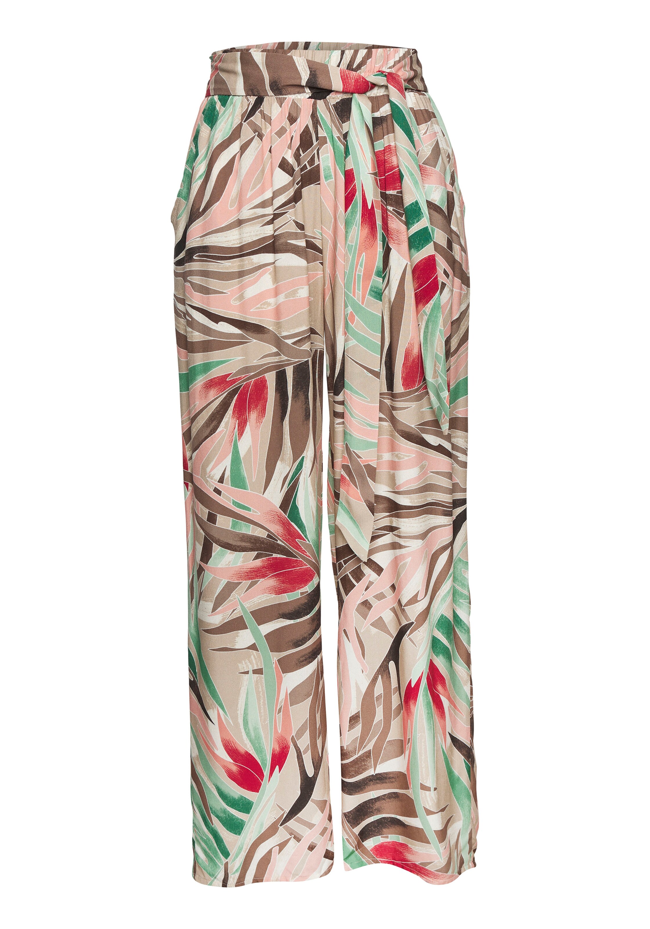 VIVANCE Loose fit Pants in Beige: front