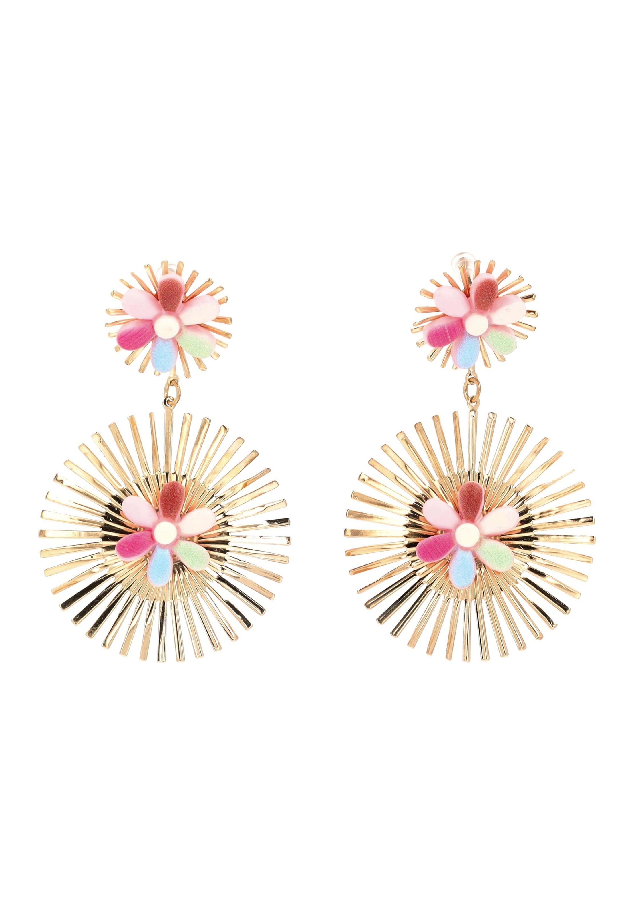 IZIA Σκουλαρίκια σε χρυσό: μπροστά