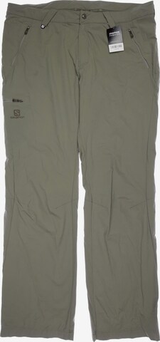 SALOMON Stoffhose 42 in Grün: Vorderseite