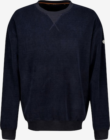 Deeluxe Sweatshirt in Blau: Vorderseite