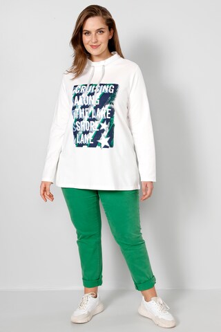 Janet & Joyce Sweatshirt in Wit