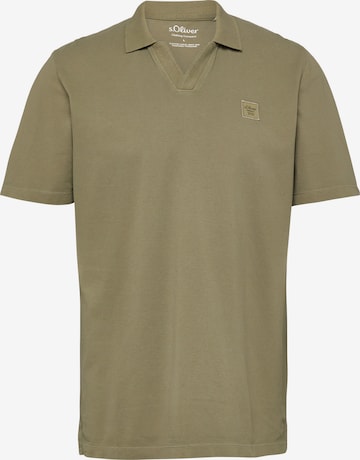 T-Shirt s.Oliver en vert : devant