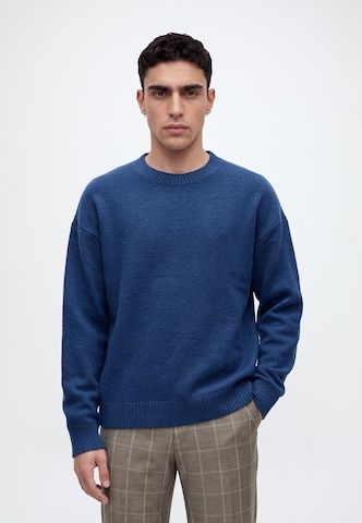 HOLLISTER - Jersey en azul: frente