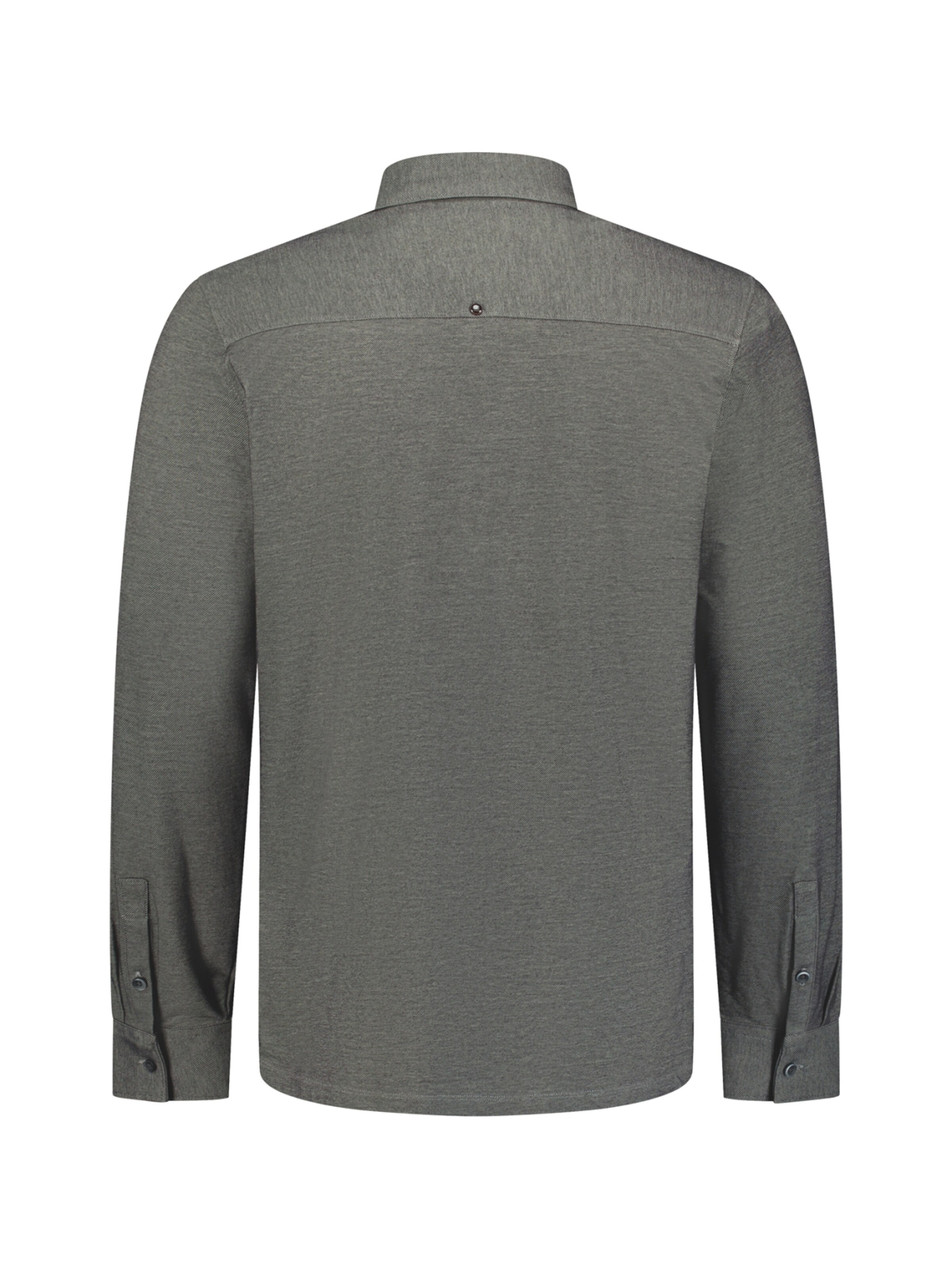 No Excess Regular fit Button Up Shirt in Grey