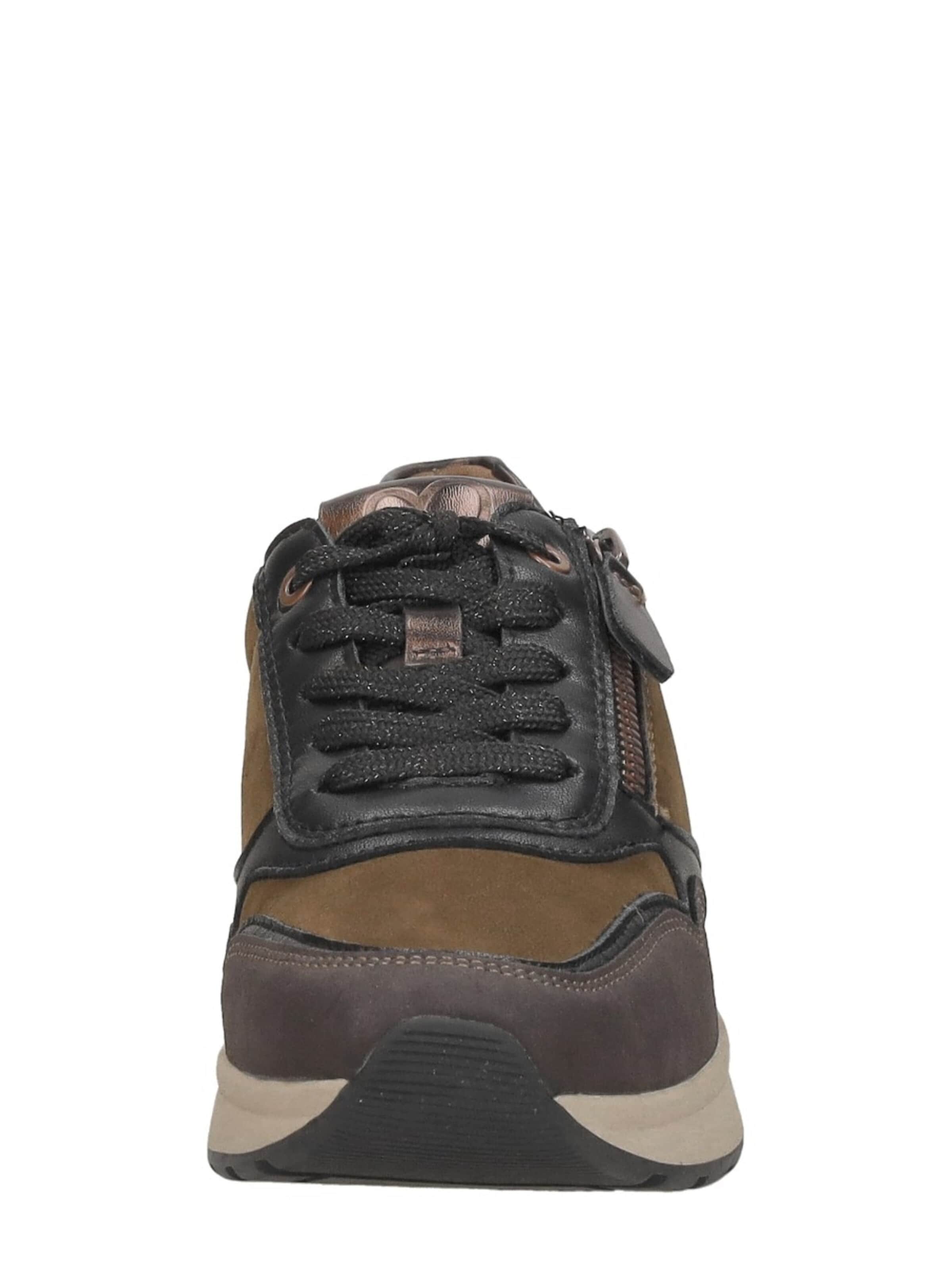 MARCO TOZZI Sneakers laag 'Sneakers Laag' in Bruin