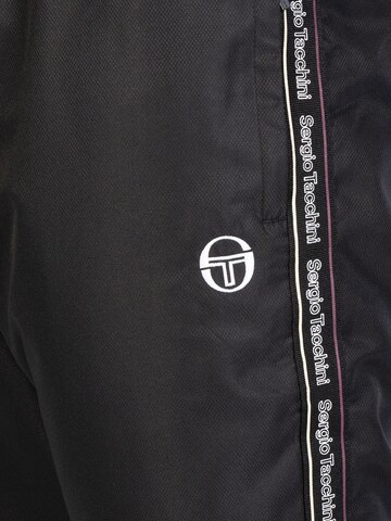 Sergio Tacchini Tapered Pants 'Midday' in Black