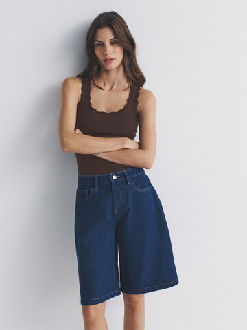 The Set Top in Braun: Vorderseite