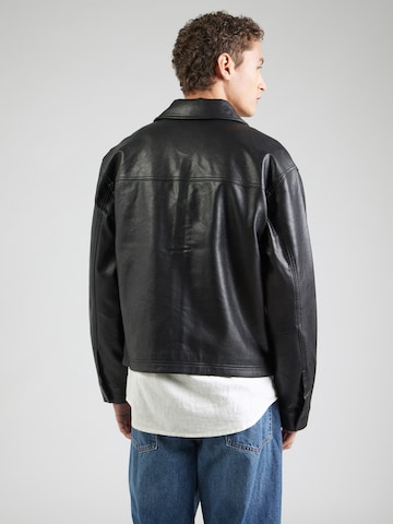 Abercrombie & Fitch Přechodná bunda – černá