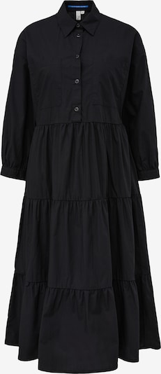 QS Robe-chemise en noir, Vue avec produit