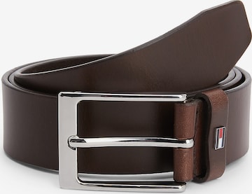 TOMMY HILFIGER Belt 'Layton' in Brown: front