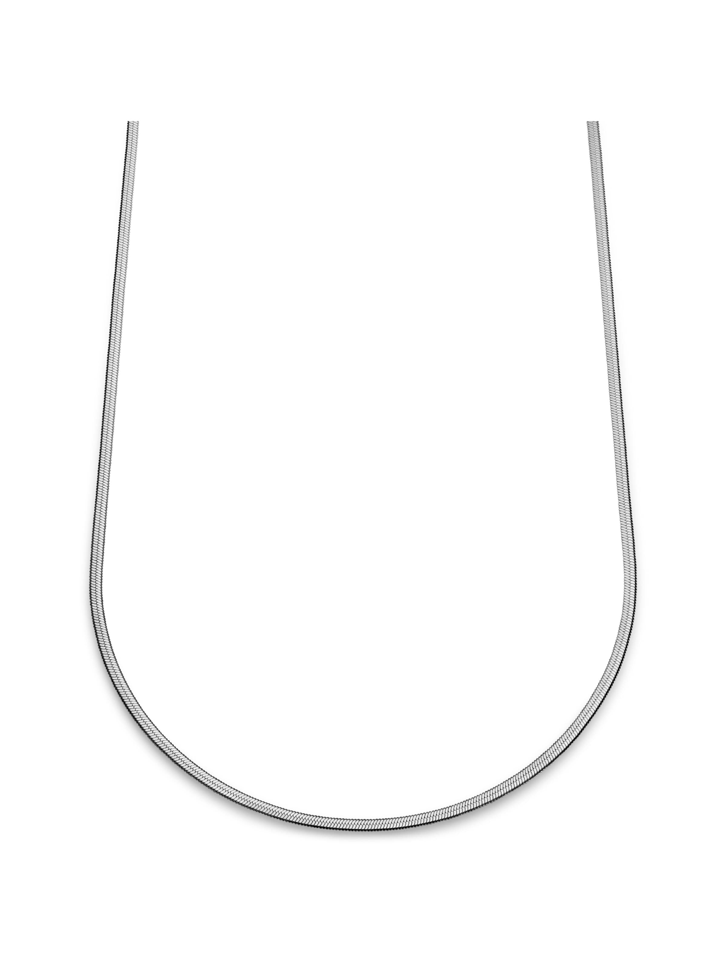 Seizmont Necklace 'Argentia' in Silver: front