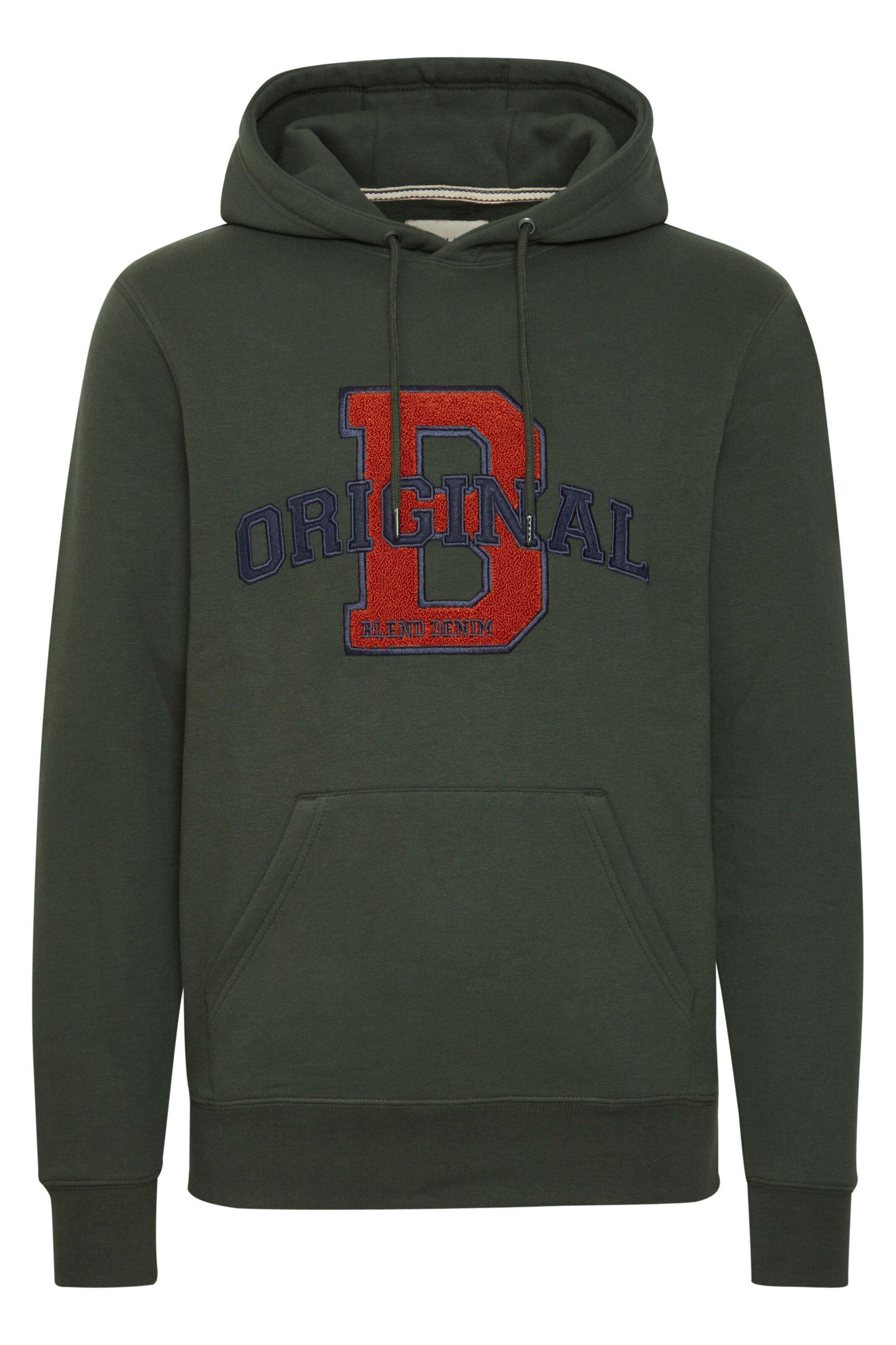 Sweat-shirt BLEND en vert : devant