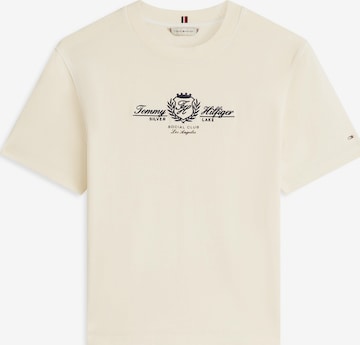 T-shirt 'Varsity' TOMMY HILFIGER en beige : devant