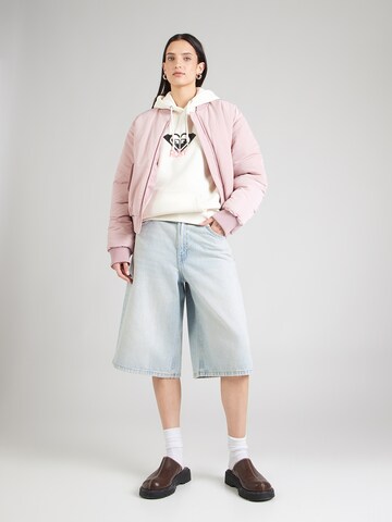 Bluză de molton 'Surf Stoked Brushed Art' de la ROXY pe bej