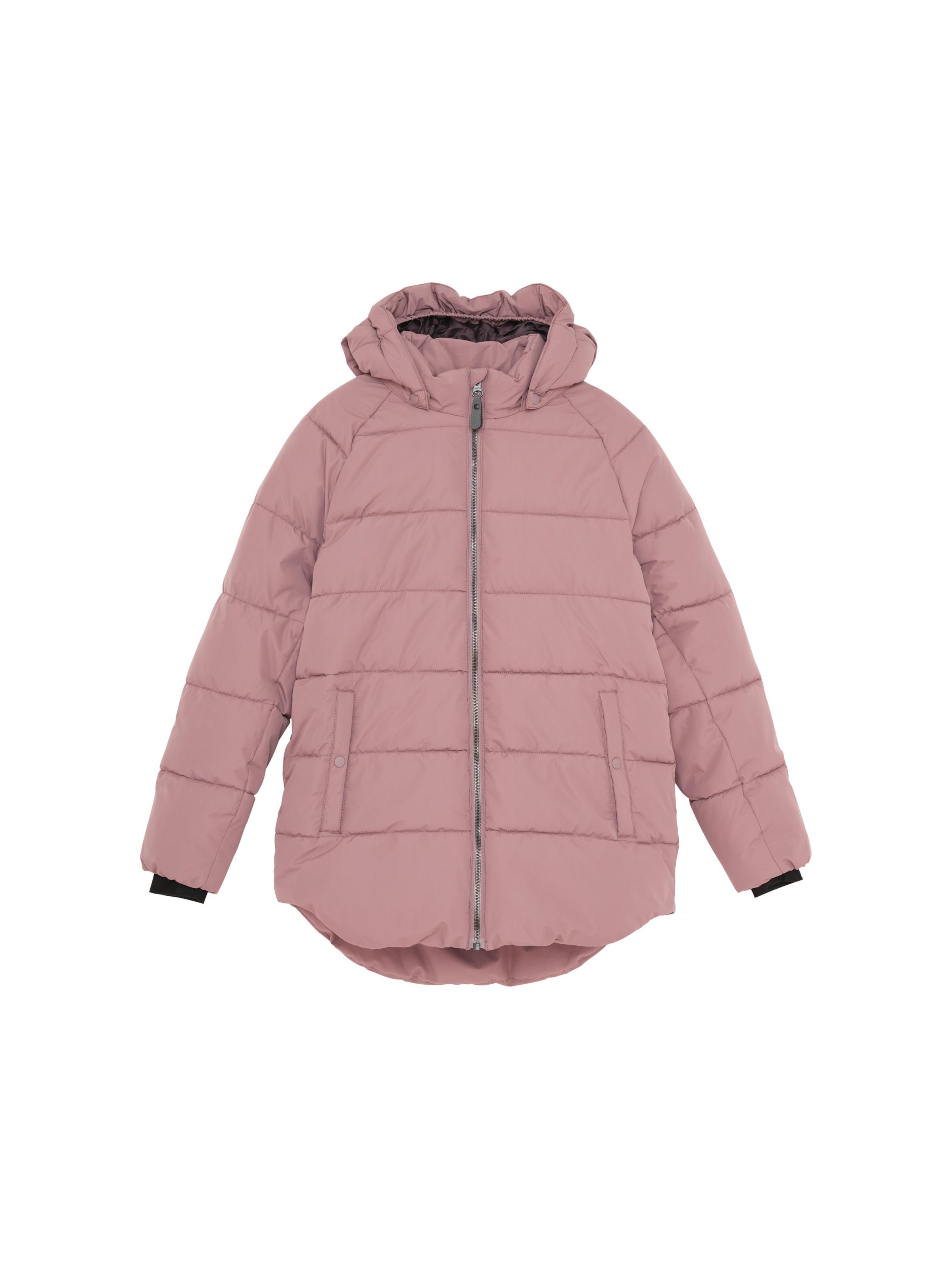Cappotto ' COJacket - Quilt & Long ' di COLOR KIDS in rosa: frontale