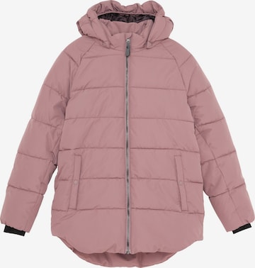 Cappotto ' COJacket - Quilt & Long ' di COLOR KIDS in rosa: frontale