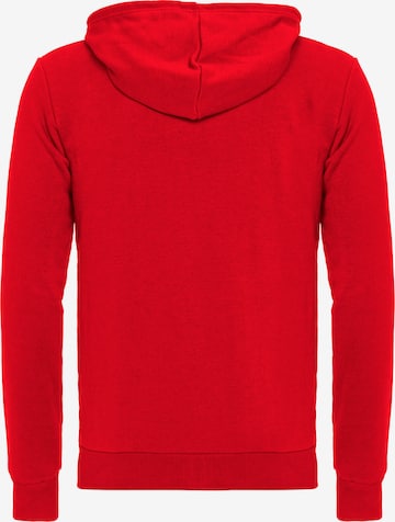 Redbridge Zip-Up Hoodie 'New Haven' in Red