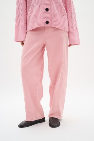 InWear Loosefit Jeans in Pink: Vorderseite