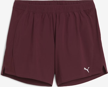 PUMA Regular Sports trousers 'Velocity 5' in Red: front