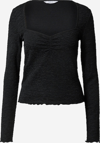 Envii Shirt 'LAURA' in Zwart: voorkant