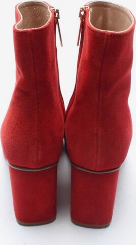 VALENTINO Dress Boots in 39 in Red