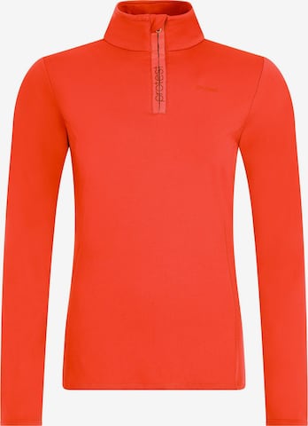 PROTEST Sportsweatshirt 'REFABRIZ' in Rot: Vorderseite