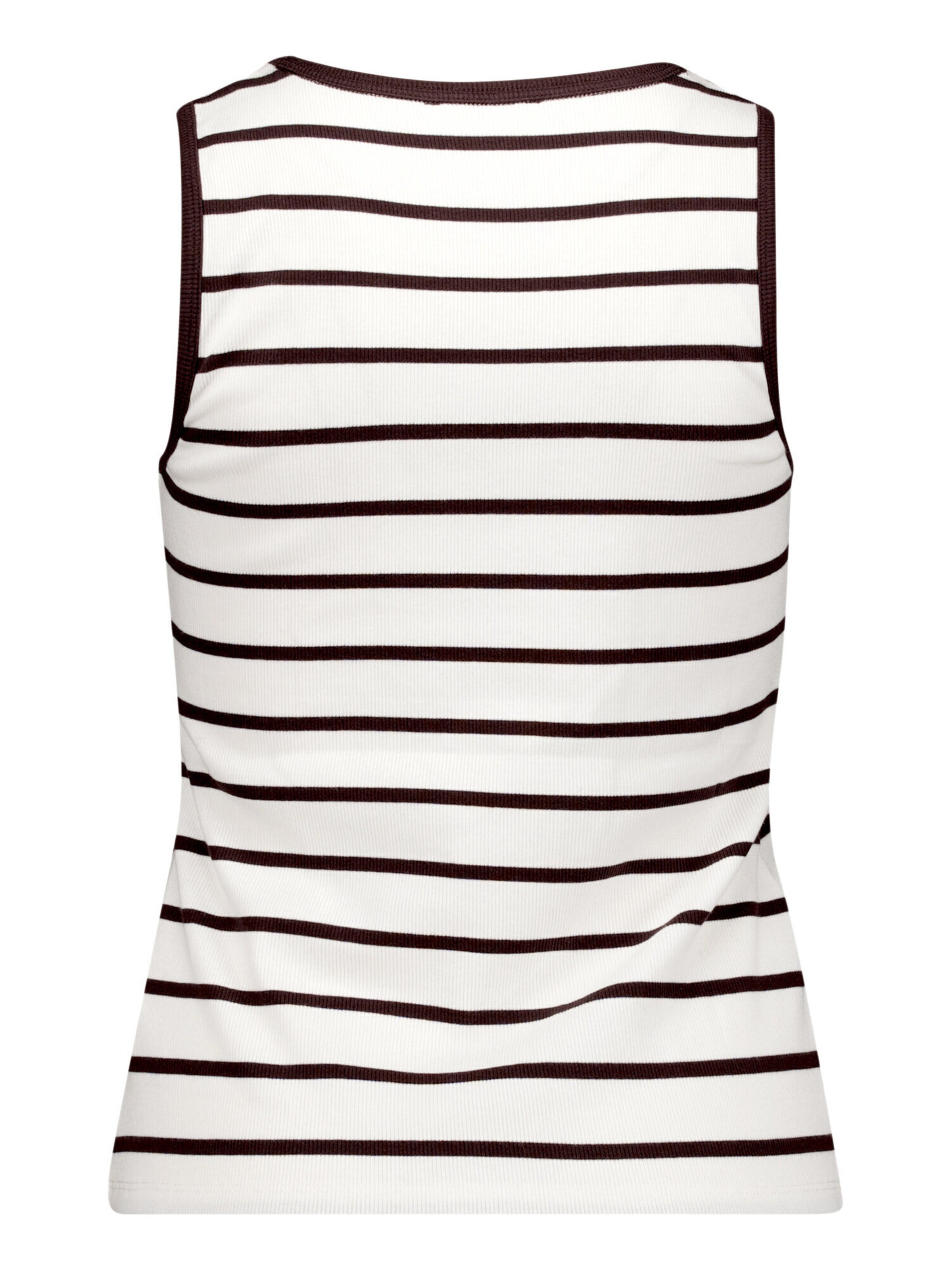 Cartoon Top in White