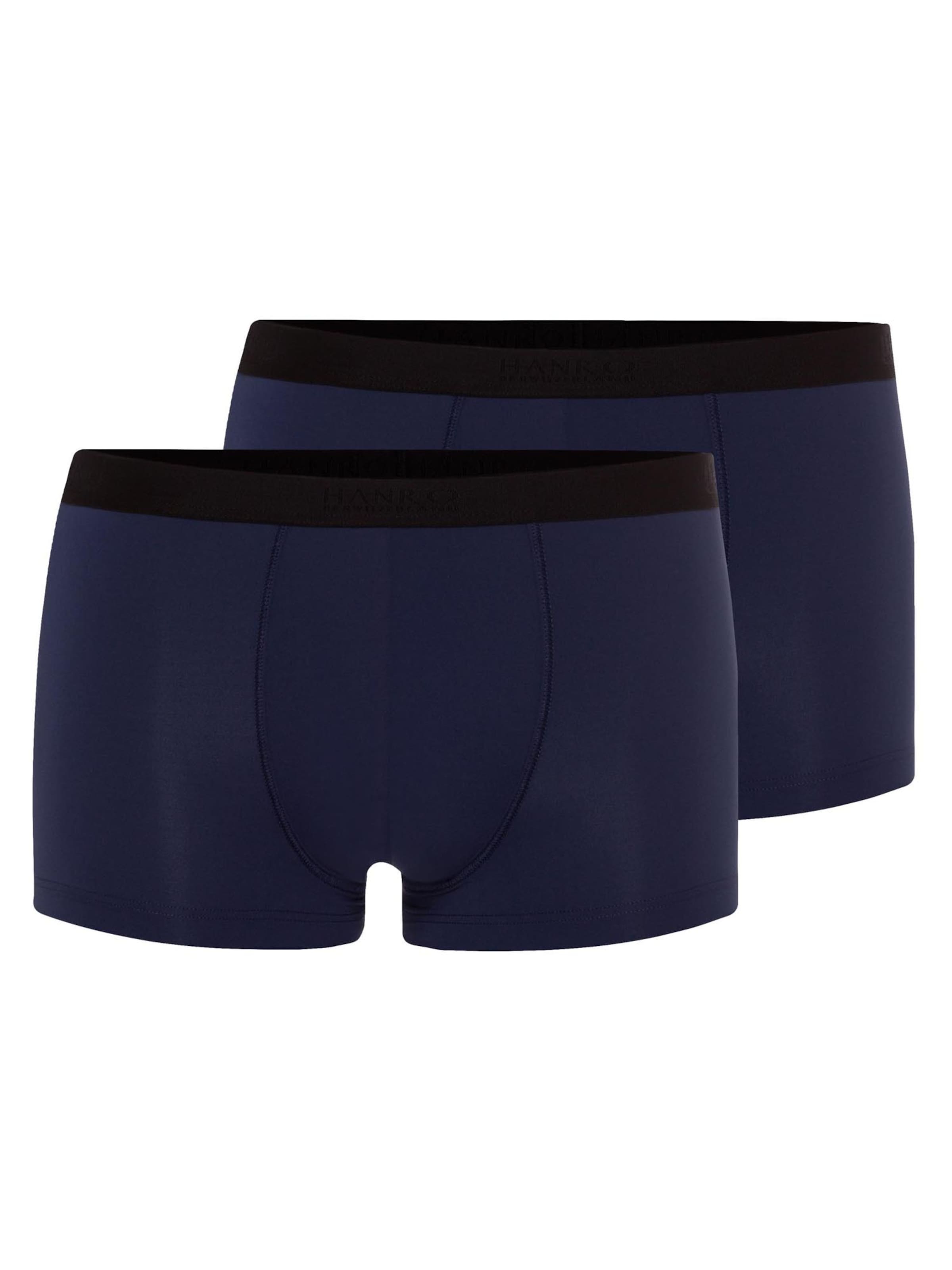 Hanro Boxer shorts 'Micro Touch' in Blue: front