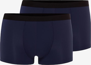 Hanro Boxershorts 'Micro Touch' in Blau: Vorderseite