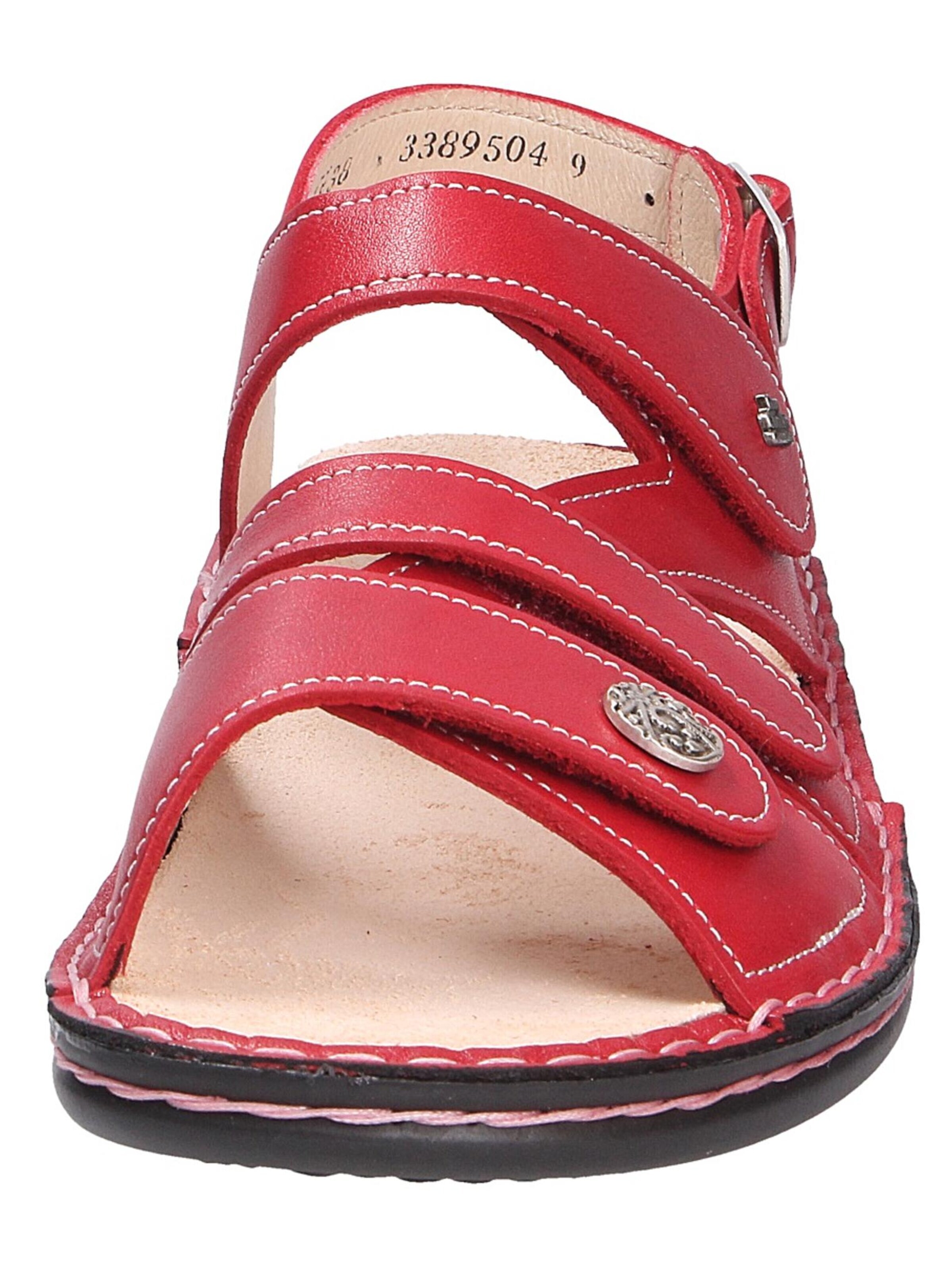 Finn Comfort Sandals 'Gomera' in Red
