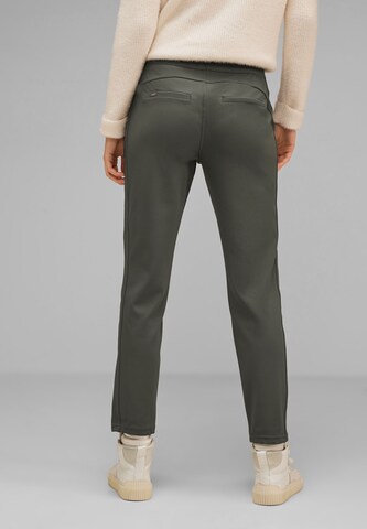 STREET ONE Slim fit Pants in Green