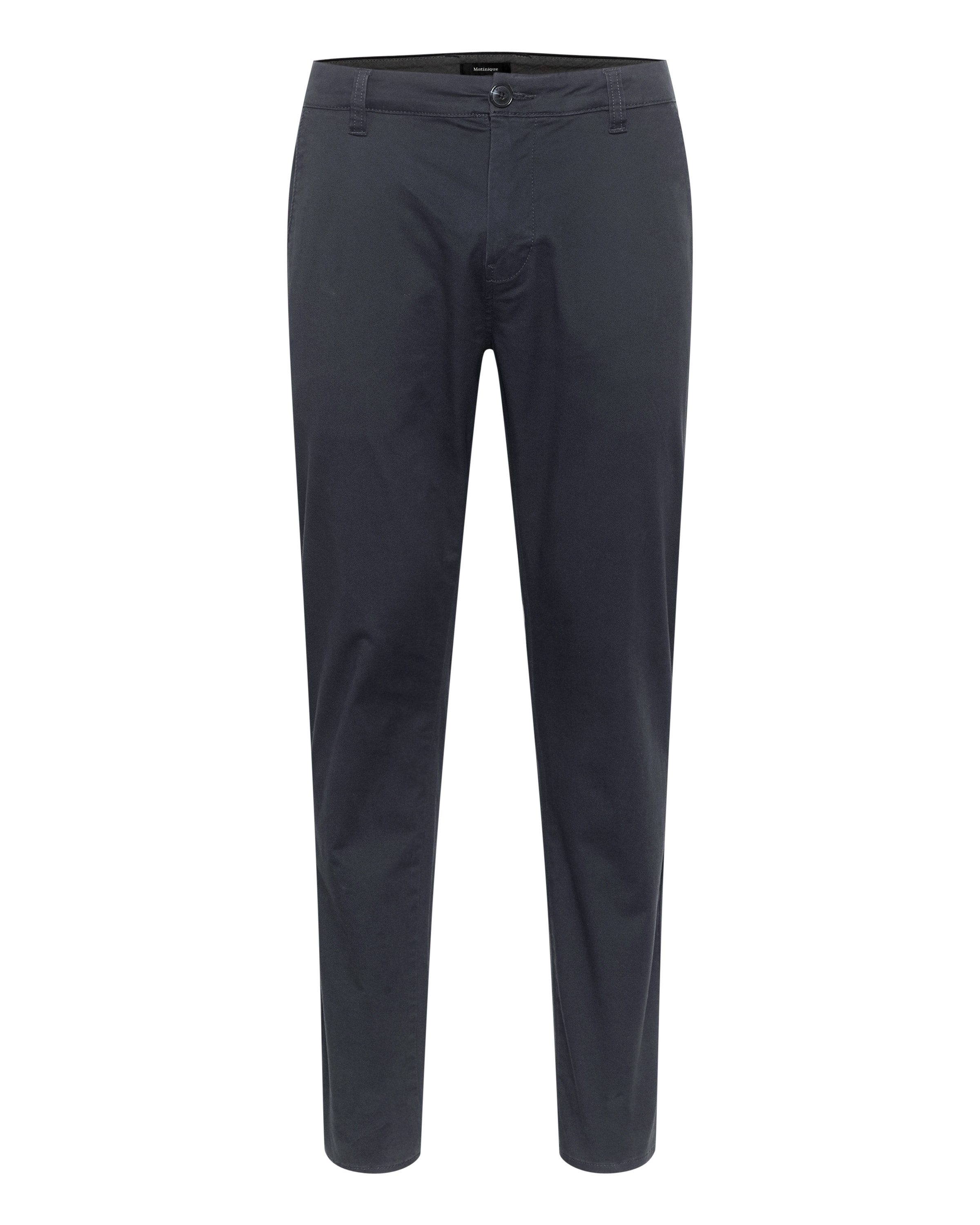 Matinique Szabványos Chino nadrág 'Brent' - kék: elől
