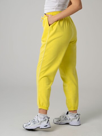 PANTONECLO Regular Trousers 'Pantoneclo Women's Trousers' in Yellow