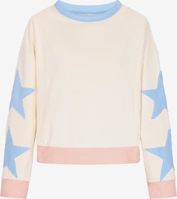 ebeeza Sweatshirt in Beige: Vorderseite