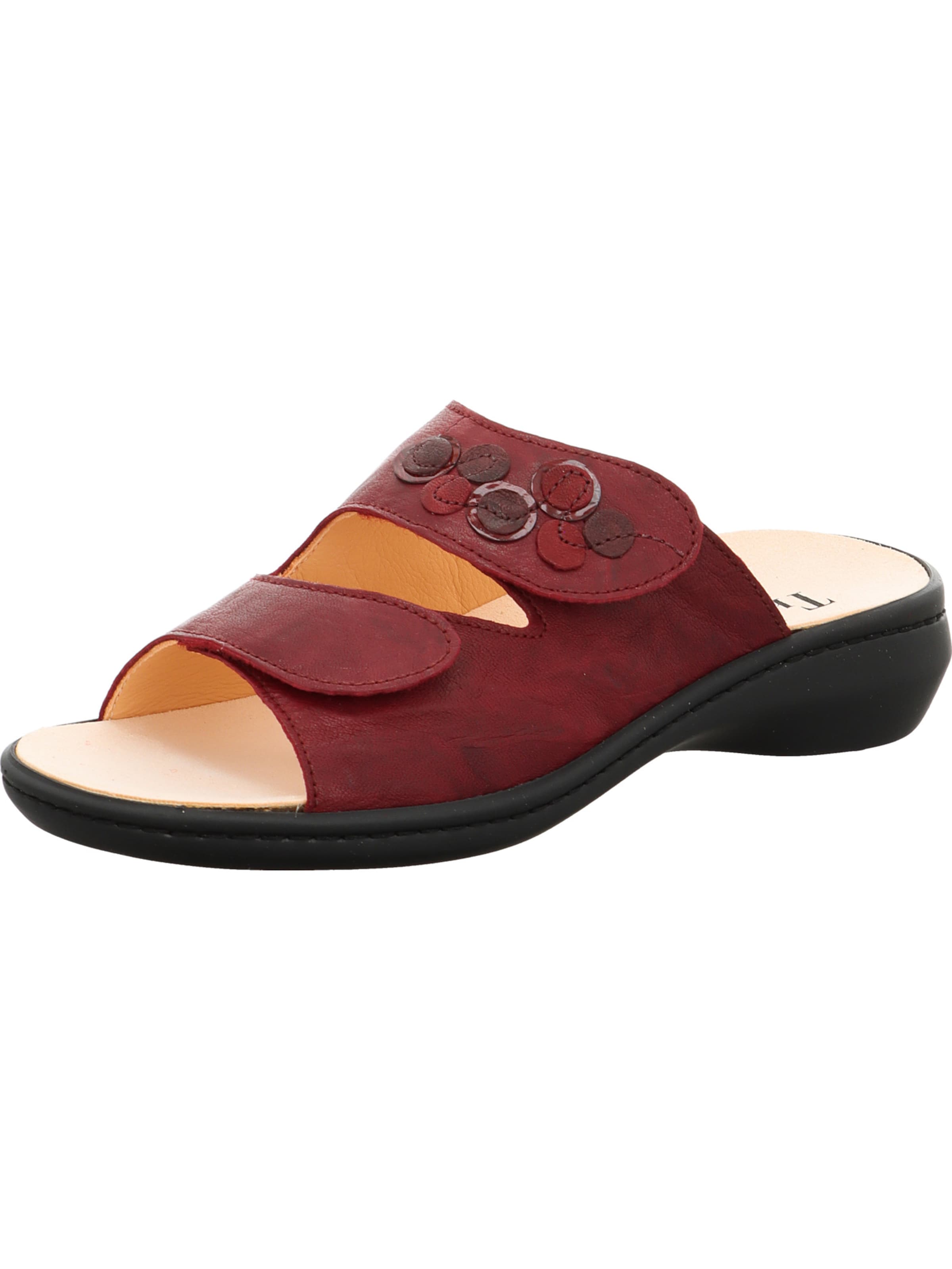 THINK! Pantolette 'Camilla' in Rot: Vorderseite