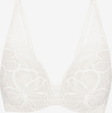 TRIUMPH BH ' Red Label Body Make-Up Illusion Lace ' in Wit: voorkant