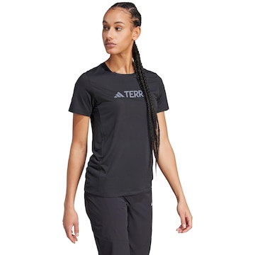 ADIDAS TERREX Funktionsshirt in Schwarz