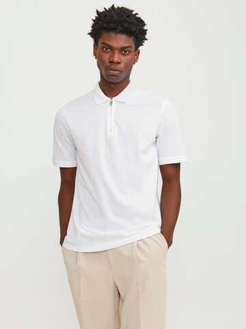 JACK & JONES Bluser & t-shirts 'Mac' i hvid: forside
