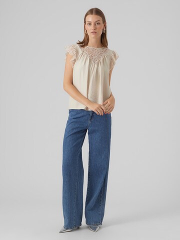 VERO MODA Blouse 'PURA' in Grijs
