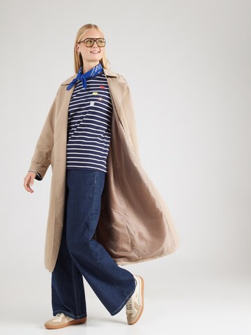 Tricou 'PCSADIE' de la PIECES pe albastru