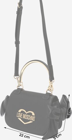 Love Moschino Handtasche 'BOWIE' in Schwarz